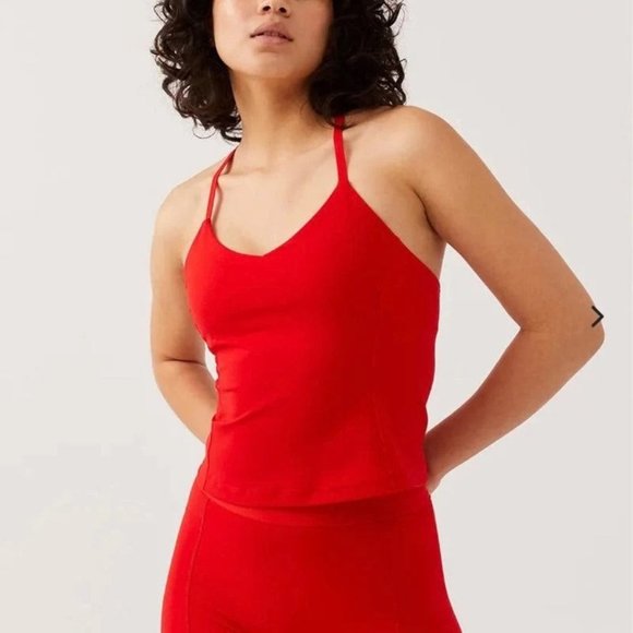 NWoT Outdoor Voices Red Workout Top - Picture 1 of 2
